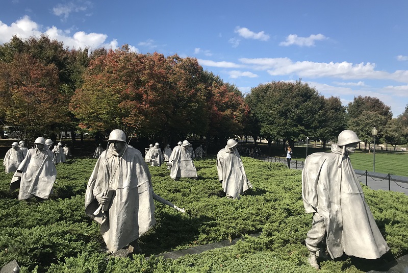 Монумент Корейской войне Вашингтон