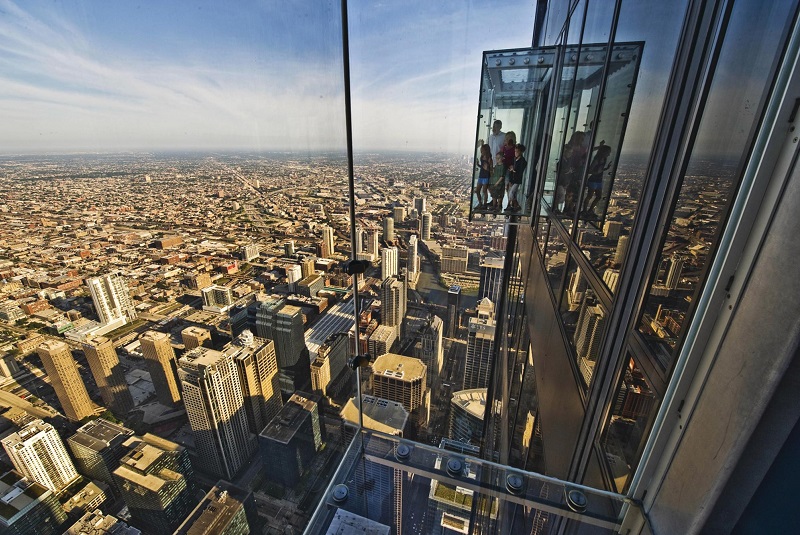 Чикаго - экскурсия в Willis Tower