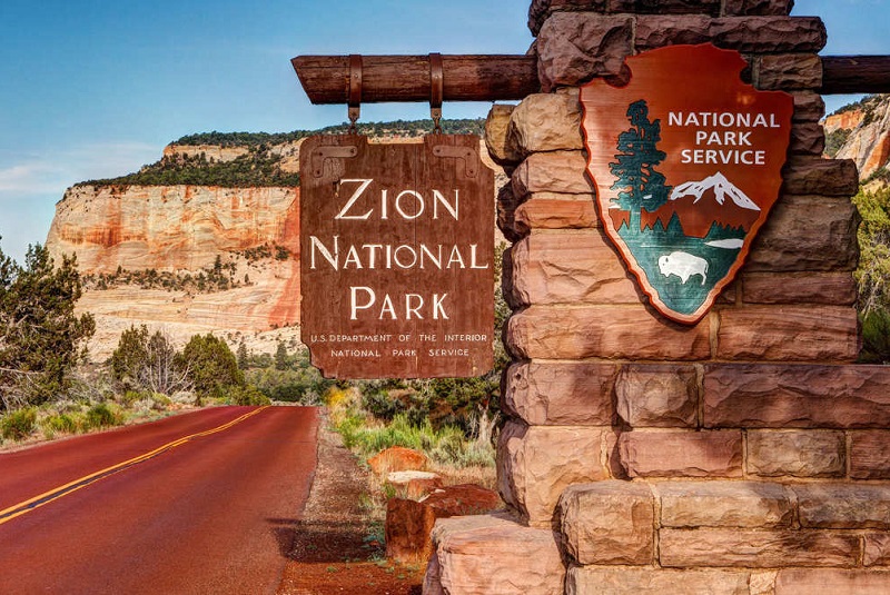 Зион Каньон Zion National Park Юта